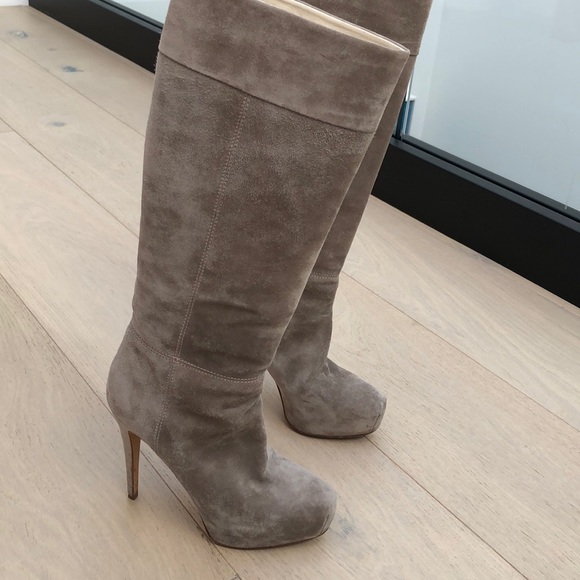 Brian Atwood suede boots - Picture 6 of 13